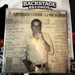 LEONARD COHEN - LIVE SONGS LP