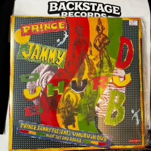 PRINCE JAMMY WITH SLY & ROBBIE / BLACK UHUHU - UHURU IN DUB LP