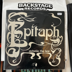 EPITAPH - OUTSIDE THE LAW LP