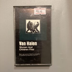 VAN HALEN - WOMEN AND CHILDREN FIRST CASSETTE TAPE