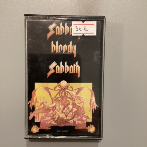 BLACK SABBATH - SABBATH BLOODY SABBATH CASSETTE TAPE