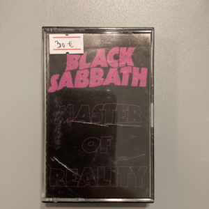 BLACK SABBATH - MASTER OF REALITY CASSETTE TAPE