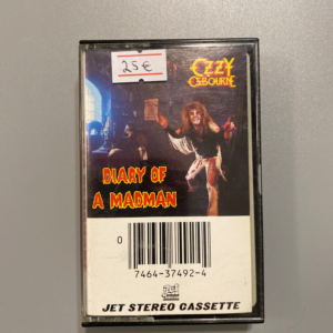 OZZY OSBOURNE - DIARY OF A MADMAN CASSETTE TAPE