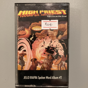 JELLO BIAFRA - HIGH PRIEST HARMFUL MATTERS - SPOKEN WORD ALBUM #2 CASSETTE TAPE