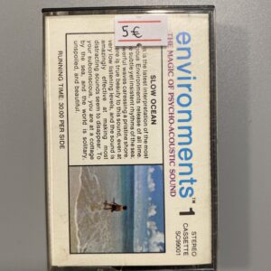 VARIOUS ARTISTS - ENVIRONMENTS - SLOW OCEAN CASSETTE TAPE