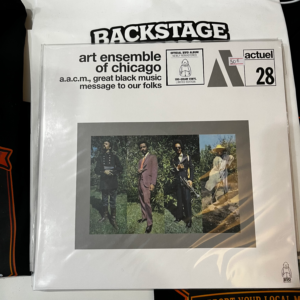 ART ENSEMBLE OF CHICAGO - A.A.C.M., GREAT BLACK MUSIC MESSAGE TO OUR FOLKS LP