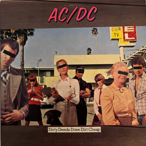 AC/DC - DIRTY DEEDS DONE DIRT CHEAP LP