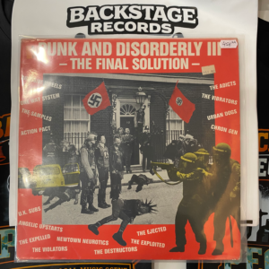 VARIOUS ARTISTS - PUNK AND DISORDERLY-THE FINAL SOULUTION LP