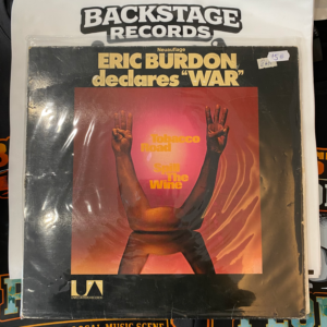 ERIC BURDON & WAR - ERIC BURDON DECLARES WAR LP