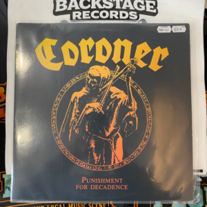CORONER - PUNISHMENT FOR DECADENCE LP