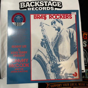BUNNY LEE & KING TUBBY present TOMMY McCOOK AND THE AGGRAVATORS - BRASS ROCKETS LP