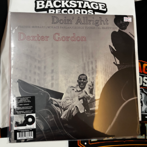 DEXTER GORDON - DOIN' ALRIGHT LP