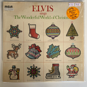 ELVIS PRESLEY - ELVIS SINGS THE WONDERFUL WORLD OF CHRISTMAS LP